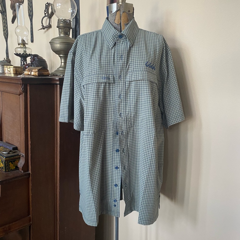 NWOT 6666 Ranch Four Sixes Ranch Wrangler Yellowstone Vented Outdoor Shirt